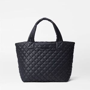 MZ Wallace Black Small Metro Tote Deluxe